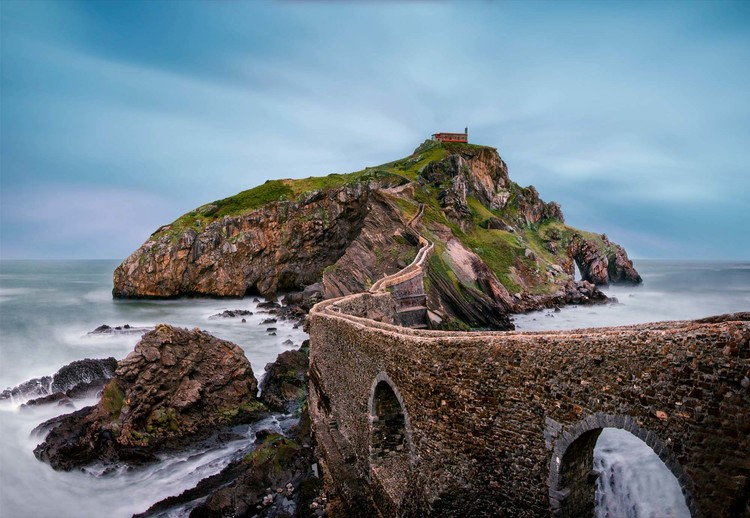 Gaztelugatxe Wallpaper Mural