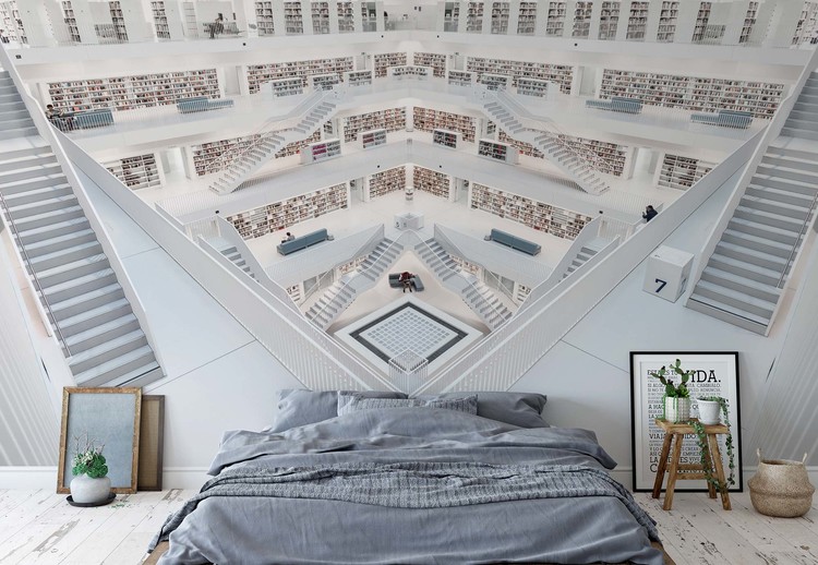 Фототапет Modern Library