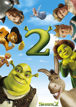 Плакат SHREK  2 - one sheet
