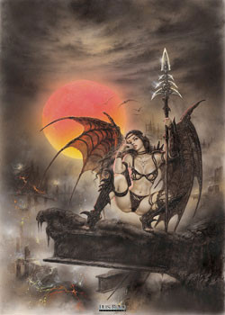 Плакат Luis Royo - black tinkerbell
