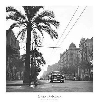 Taidejuliste Sunset on the Diagonal, 1953