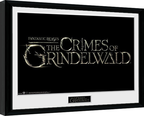 Poster emoldurado Fantastic Beasts 2 - Logo