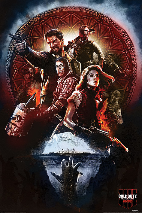 Плакат Call of Duty: Black Ops 4 - Zombies
