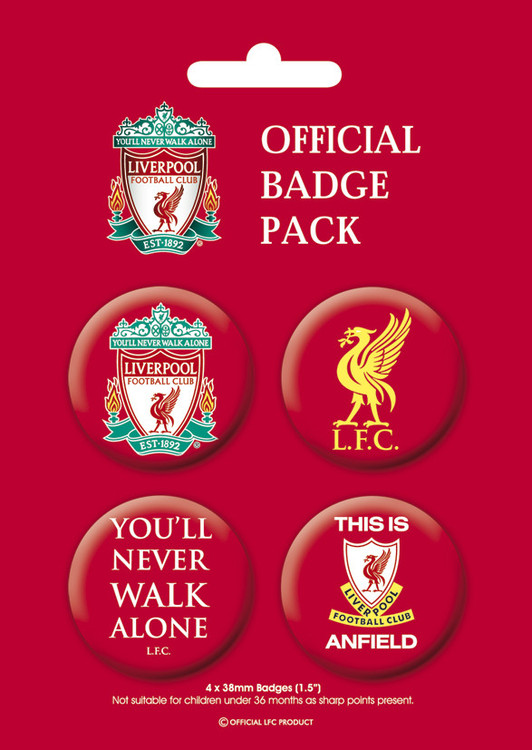 Set bedževa LIVERPOOL Pack 1