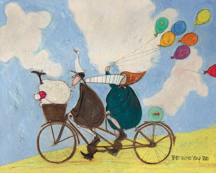 Принти на полотні Sam Toft - Be Who You Be