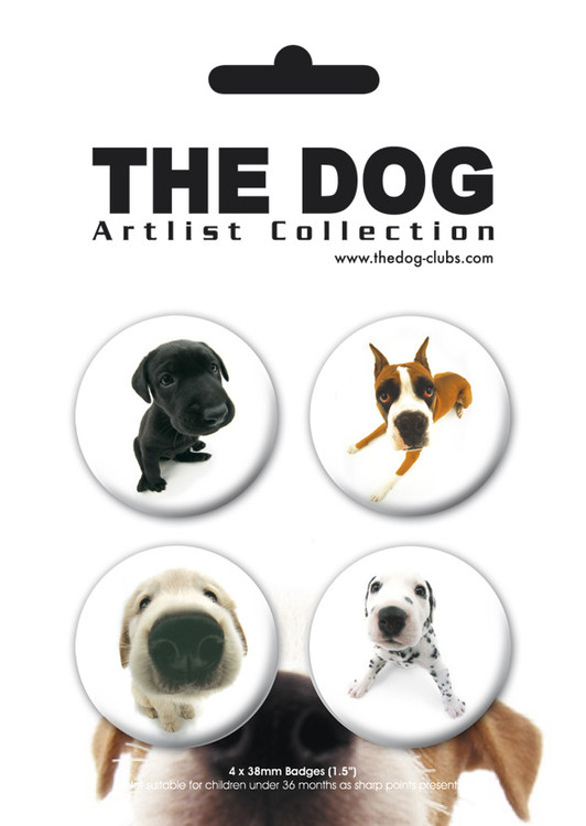 Badge set THE DOG Pack 1