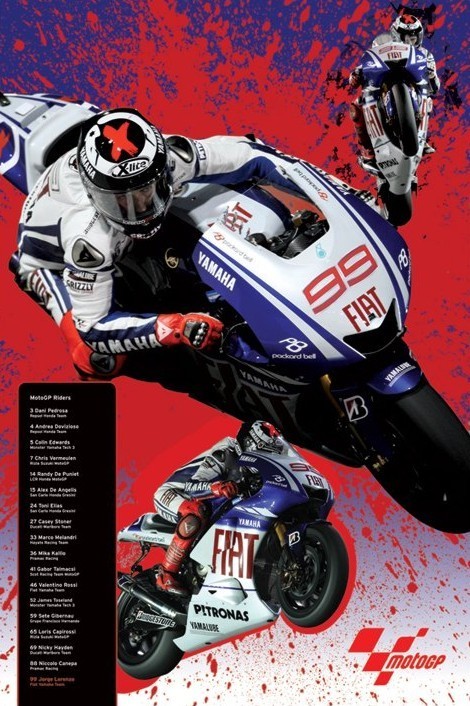 Poster Moto GP - lorenzo