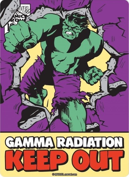 Metallikyltti Marvel - Hulk