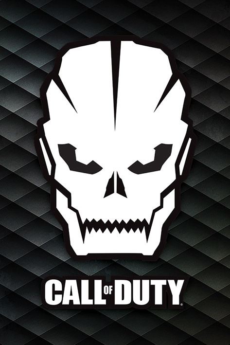 Плакат Call Of Duty - Skull