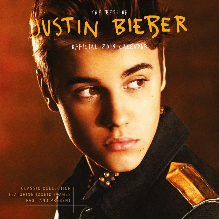 Календар 2027 Justin Bieber