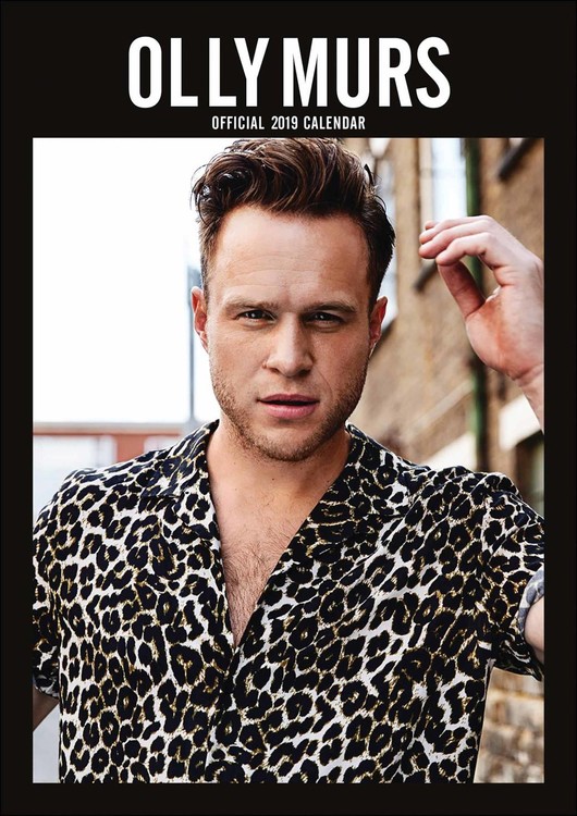 Календар 2027 Olly Murs