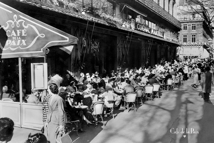 Плакат Cafe de la Paix