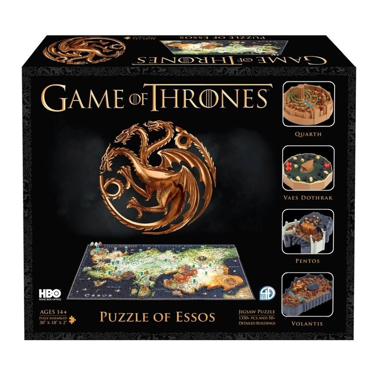 Παζλ Game of Thrones - Essos 4D Cityscape