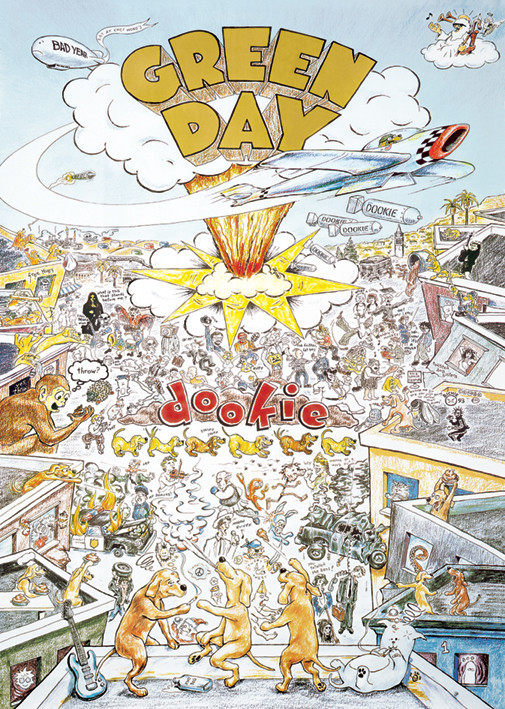 Poster Green Day - dookie | Wall Art | 3+1 FREE | Europosters