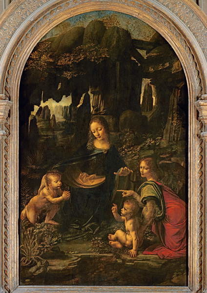Плакат Madonna of the Rocks, c.1478