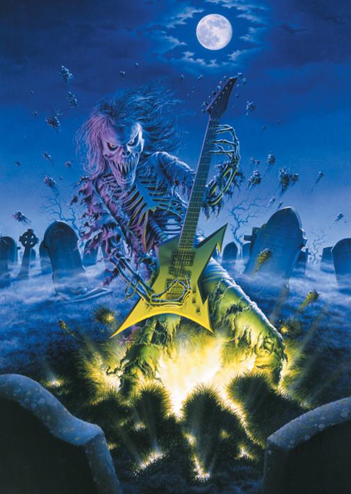 Плакат Rave from the grave
