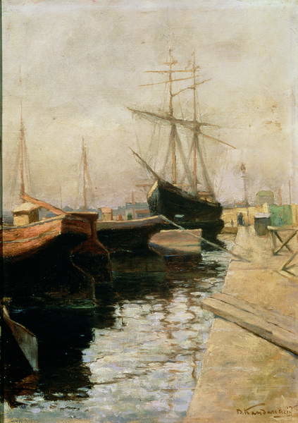 Плакат The Port of Odessa (1900)
