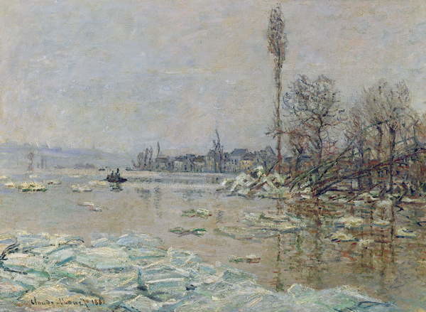 Плакат Breakup of Ice, 1880