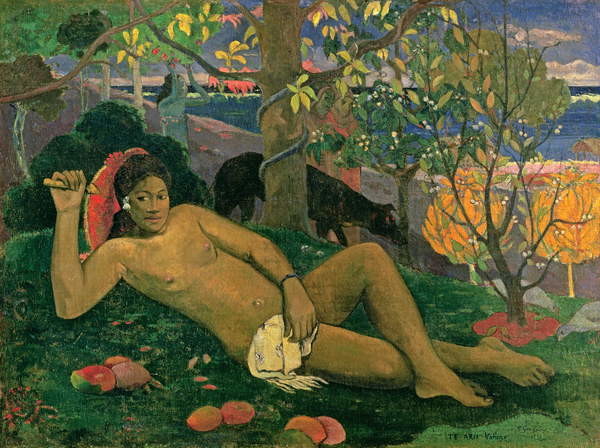 Плакат Te Arii Vahine , 1896