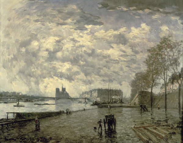 Плакат The Seine and Notre Dame