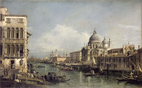 Poster Entrance to the Grand Canal, Venice