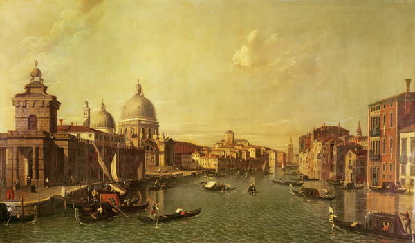 Наклейка The Church of La Salute and the Grand Canal
