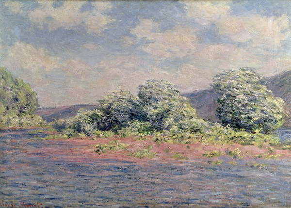 Плакат The Seine at Port-Villez, c.1890