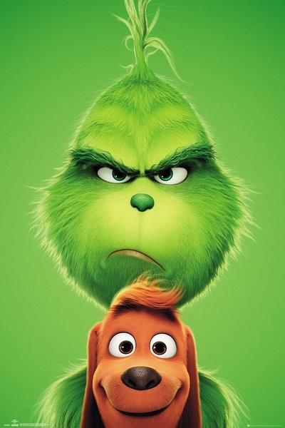 Плакат The Grinch - Grinch and Max