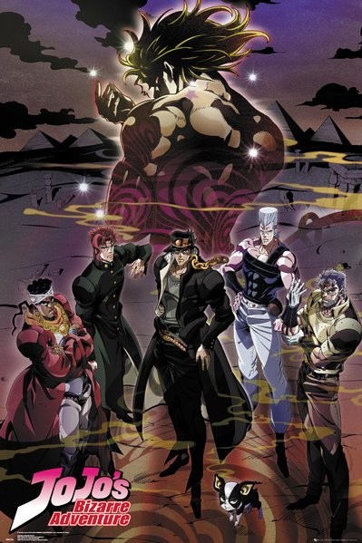 Плакат Jojo's Bizarre Adventure - Group