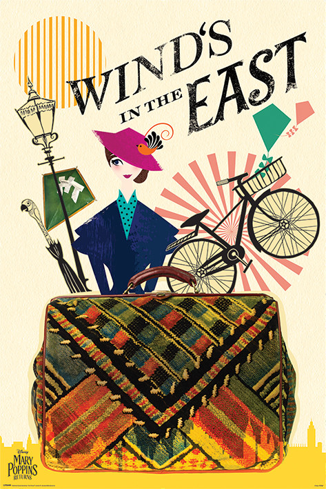 Плакат Mary Poppins Returns - Wind in the East