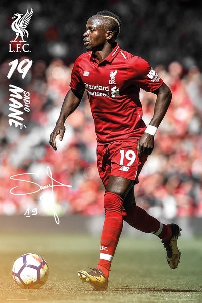 Плакат Liverpool - Mane 18-19
