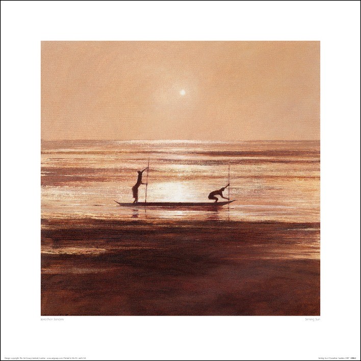 Art Print Jonathan Sanders - Sinking Sun