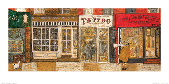 Sam Toft - On a Street Where You Live Картина