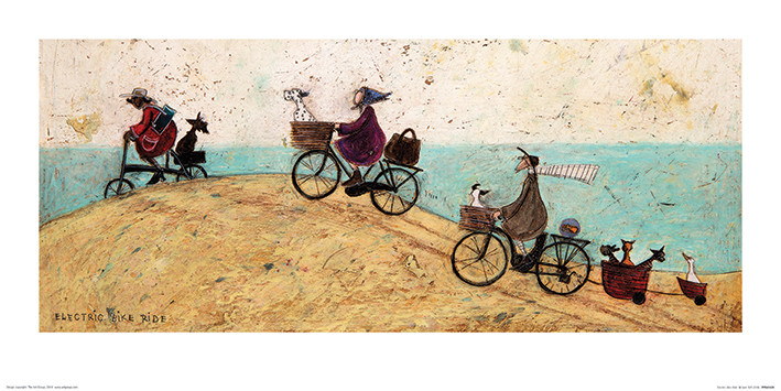 Sam Toft - Electric Bike Ride Картина