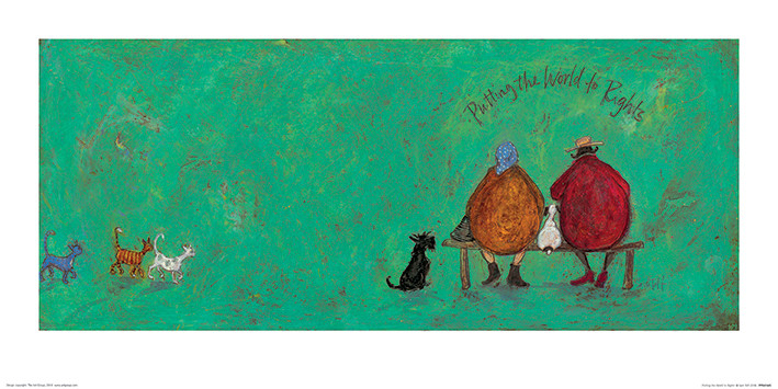Sam Toft - Putting the World to Rights Картина