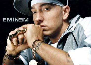 Poster Eminem - knuckle duster