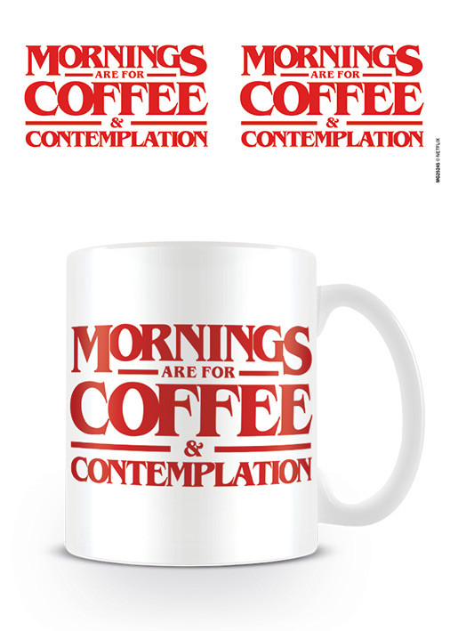 Mug Stranger Things - Coffee and Contemplation
