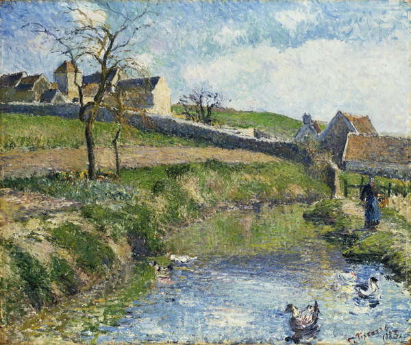 Плакат The Farm at Osny, 1883