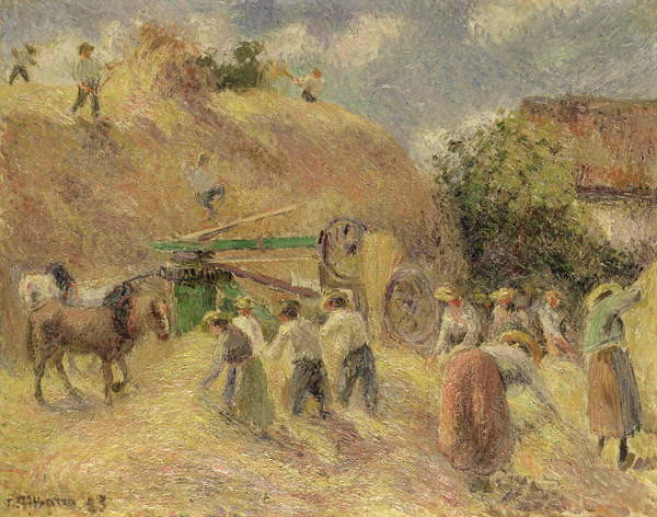 Плакат The Harvest, 1883