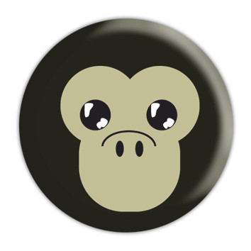 Badge ANIMAL FARM - Monkey