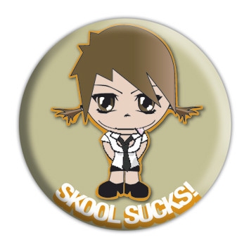Badge SCHOOL SUCKS
