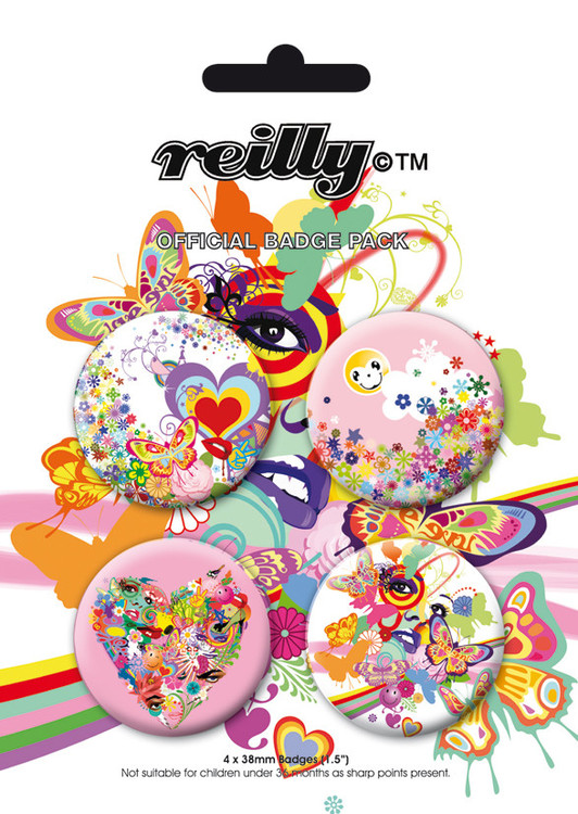 Komplet značk REILLY