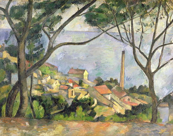Плакат The Sea at l'Estaque, 1878