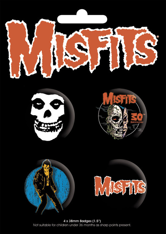 Badge set MISFITS