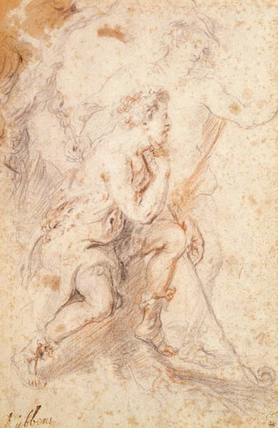Плакат Mercury and a Shepherd