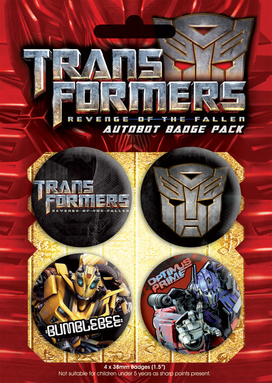 Σετ κονκάρδες TRANSFORMERS 2 - revenge of the fallen