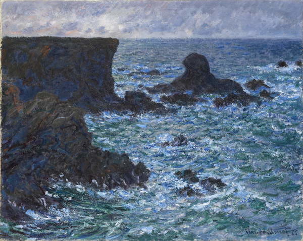 Плакат Rocks at Port Coton, the Lion Rock, 1886
