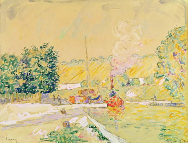 Наклейка Lock at Sannois, 1900