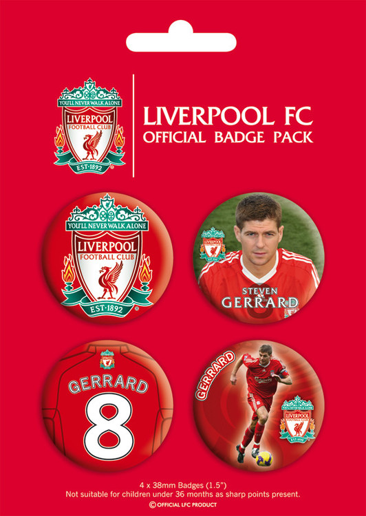 Merkkisetti LIVERPOOL - gerrard