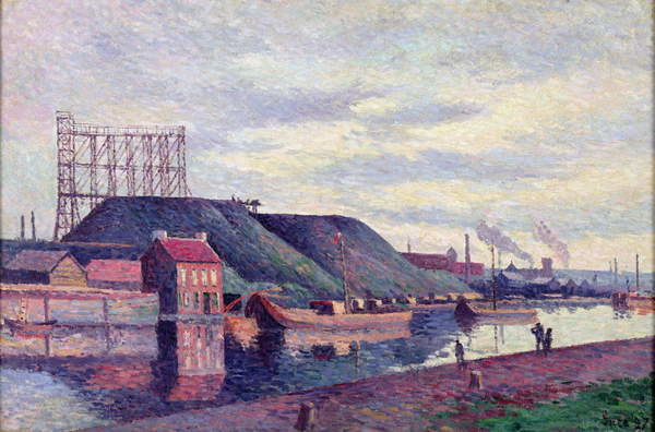 Принти на полотні The Slag Heaps of Sacre Madame, 1897